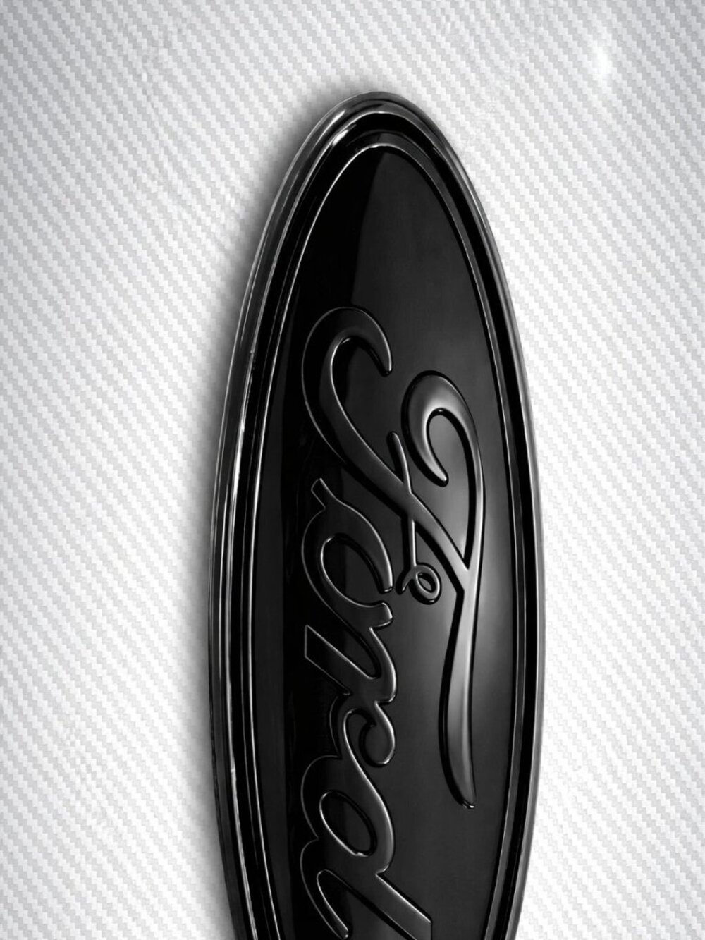 9" Black Ford Logo Emblem Badge Replacement F-150 F-250 Edge Grille Tailgate